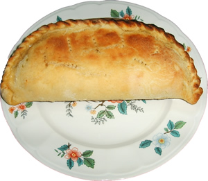 Pastizzu modicano o Calzone broccoli e salsiccia ingredienti: